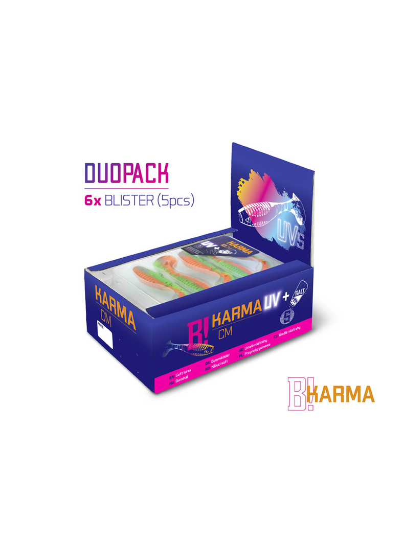 Виброхвост DELPHIN KARMA UVs / 10cm / BERRY - 5шт., изображение 3