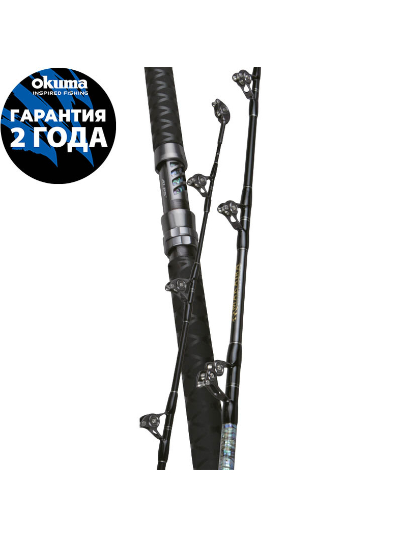 Удилище OKUMA Makaira Trolling 5'10'' 120lbs 1sec Bent Butt