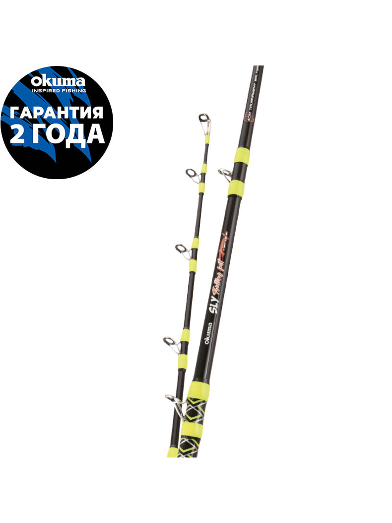 Удилище OKUMA Sly Tuna Top Class 6'2" 1.87m 30-50lbs 1sec Удилище OKUMA Sly Tuna Top Class 6'2" 1.87m 30-50lbs 1sec