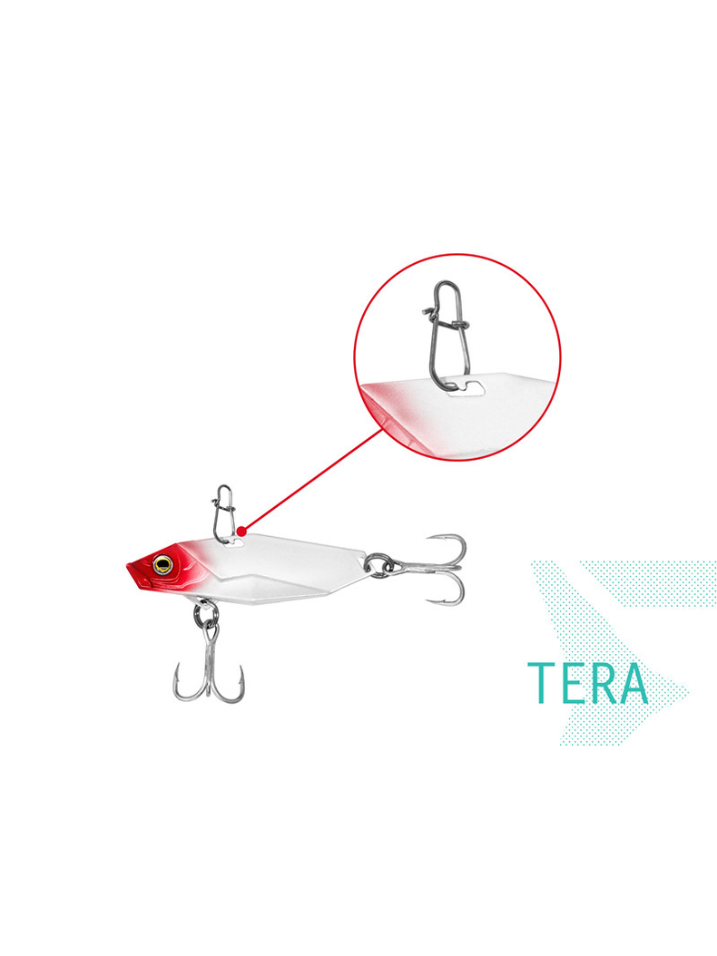 Блесна колеблющаяся DELPHIN TERA Hook №8 / 5.2cm / 12g - OLIVE, изображение 2