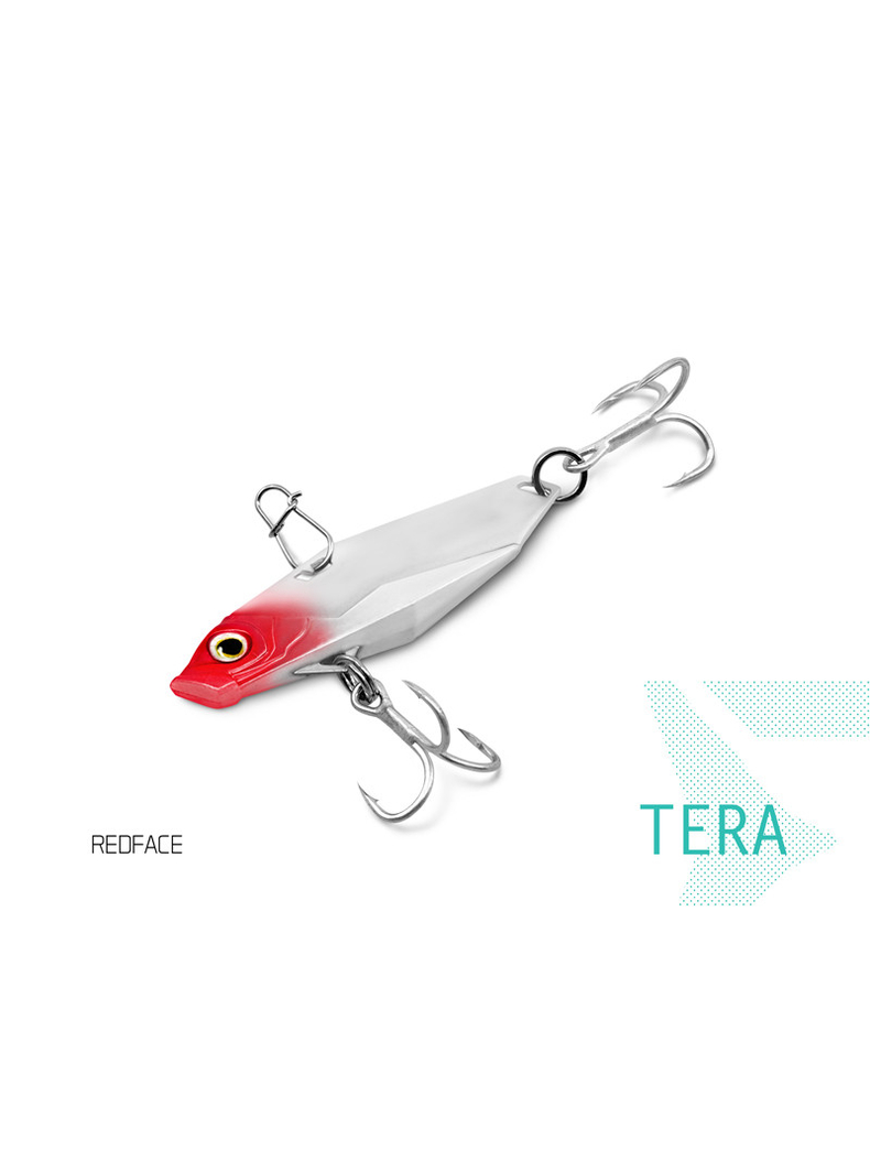 Блесна колеблющаяся DELPHIN TERA Hook №8 / 5.2cm / 12g - RED FACE Блесна колеблющаяся DELPHIN TERA Hook №8 / 5.2cm / 12g - RED FACE