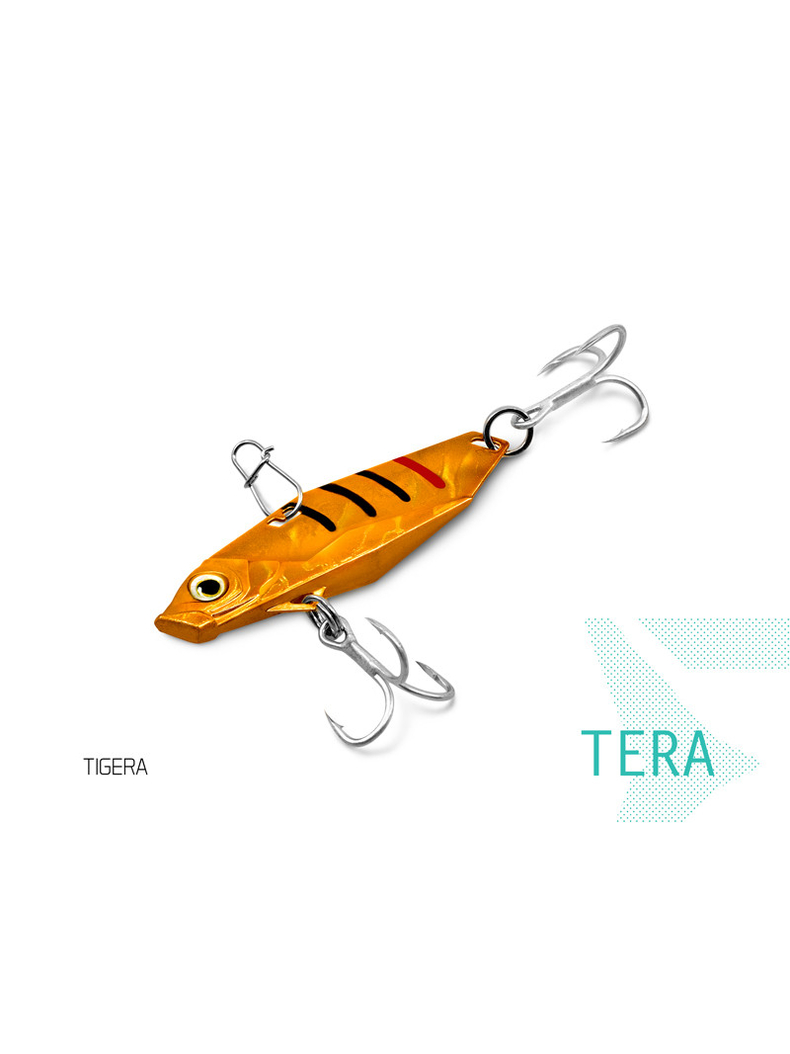 Блесна колеблющаяся DELPHIN TERA Hook №8 / 5.2cm / 12g - TIGERA Блесна колеблющаяся DELPHIN TERA Hook №8 / 5.2cm / 12g - TIGERA