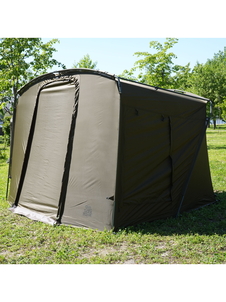 Палатка карповая CARPTODAY Oasis Bivvy Green Khaki, изображение 2 Палатка карповая CARPTODAY Oasis Bivvy Green Khaki, изображение 2