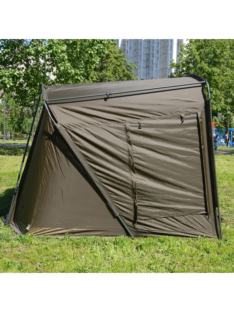 Палатка карповая CARPTODAY Oasis Bivvy Green Khaki, изображение 5 Палатка карповая CARPTODAY Oasis Bivvy Green Khaki, изображение 5