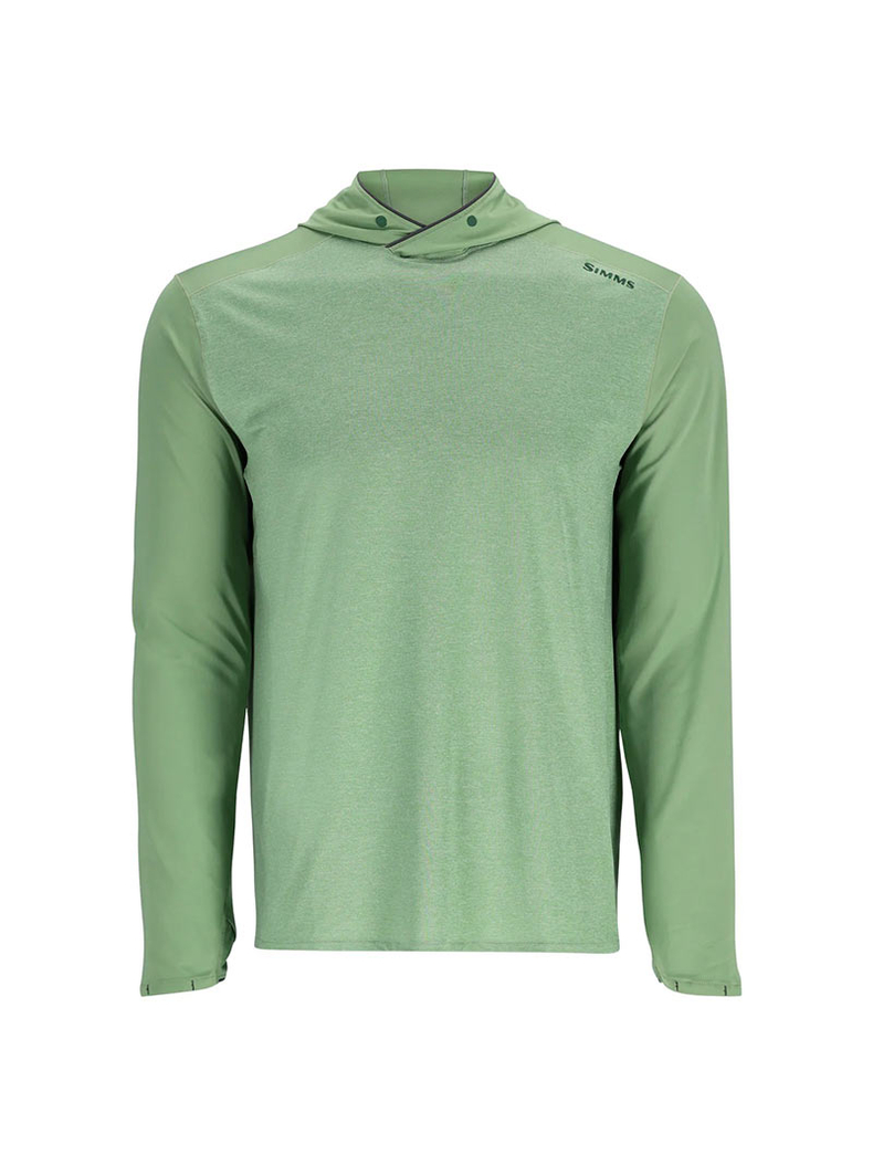 Термофутболка с капюшоном SIMMS SolarFlex Hoody Field Heather/Field, Размер: M