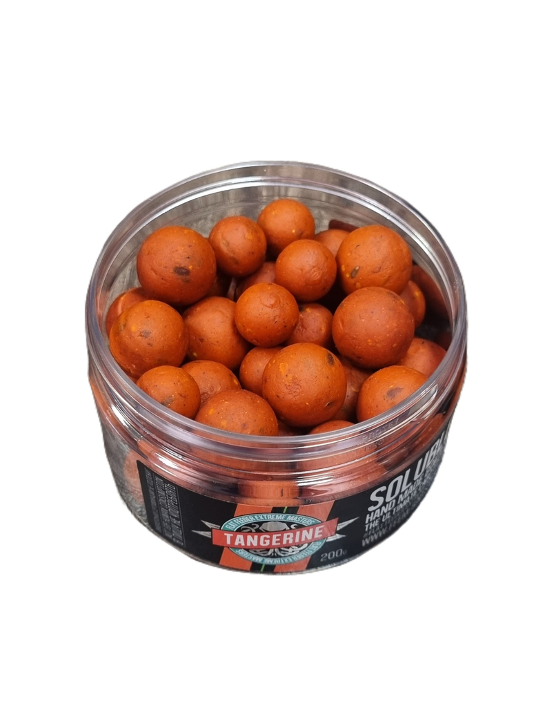 Насадочные пылящие бойлы FFEM Super Soluble Boilies Tangerine (Мандарин) 16/20mm, изображение 2