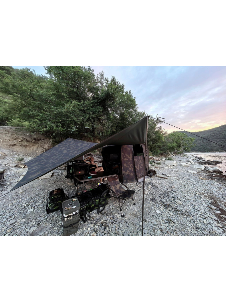 Тент для лагеря CARPTODAY Tarp Camo, изображение 7 Тент для лагеря CARPTODAY Tarp Camo, изображение 7