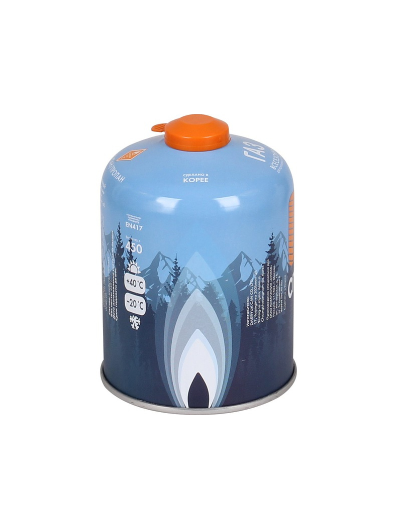 Баллон газовый СПЛАВ резьбовой 450 г, изображение 2