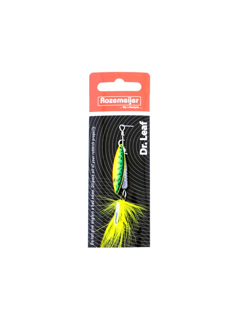 Блесна вращающаяся ROZEMEIJER DR. LEAF - №3.5 / 10g - Fire Tiger