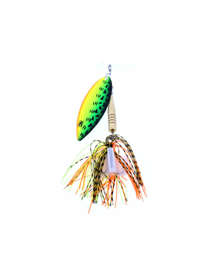 Блесна вращающаяся ROZEMEIJER DR. WILLOW - №6 / 22g - Fire Tiger