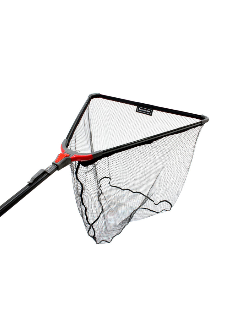 Подсачек ROZEMEIJER Smooth Folding Landingnet 160cm 2pcs Tele Handle / 70?60cm Rubber Coated