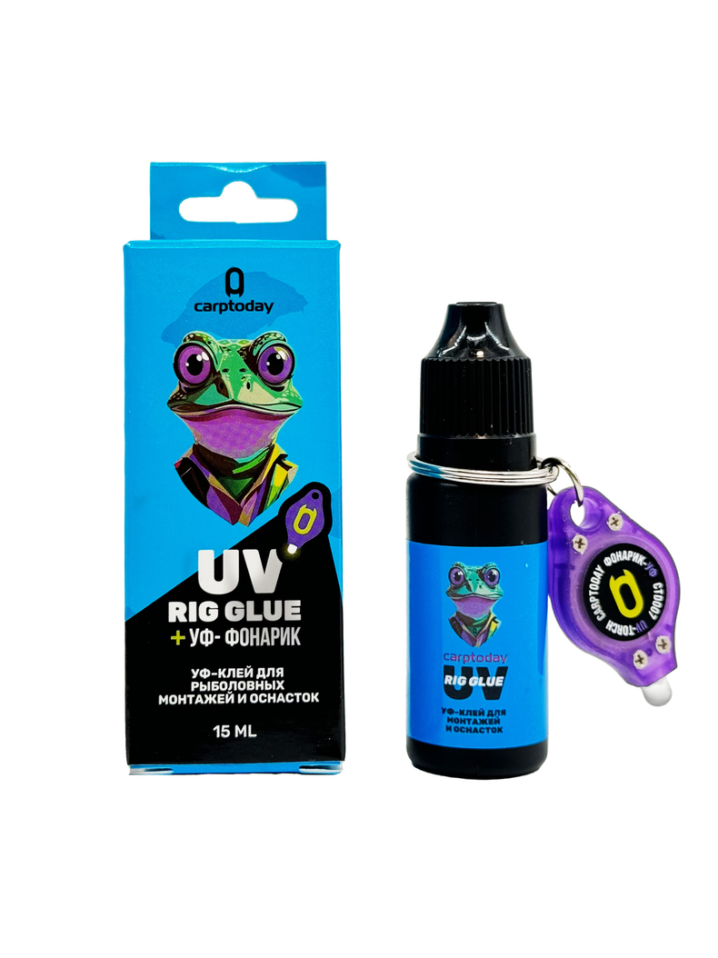 Набор Carptoday UV Kit УФ-фонарик + УФ-гель Набор Carptoday UV Kit УФ-фонарик + УФ-гель