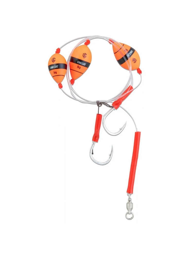 Готовая оснастка UNI CAT Weightless Bait Gripper Rig / 150cm Готовая оснастка UNI CAT Weightless Bait Gripper Rig / 150cm
