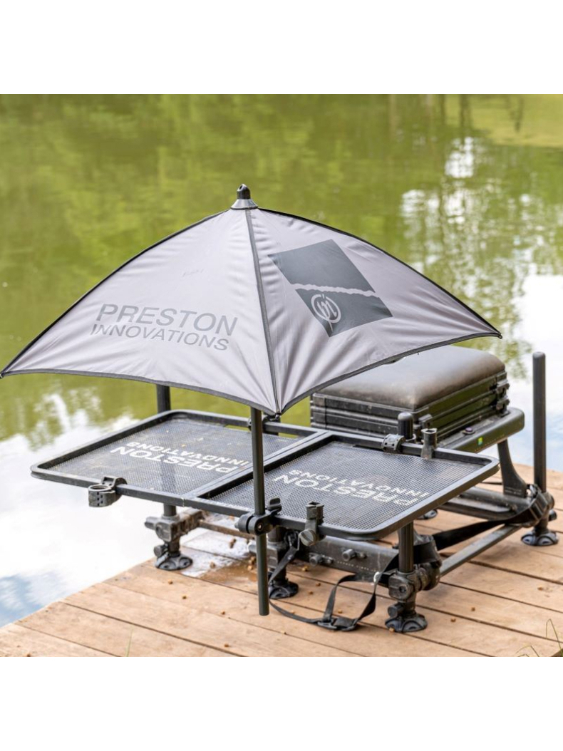 Зонт для столика Preston Grey Bait Brolly, изображение 2