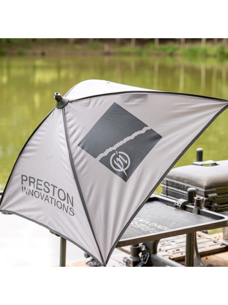 Зонт для столика Preston Grey Bait Brolly, изображение 3