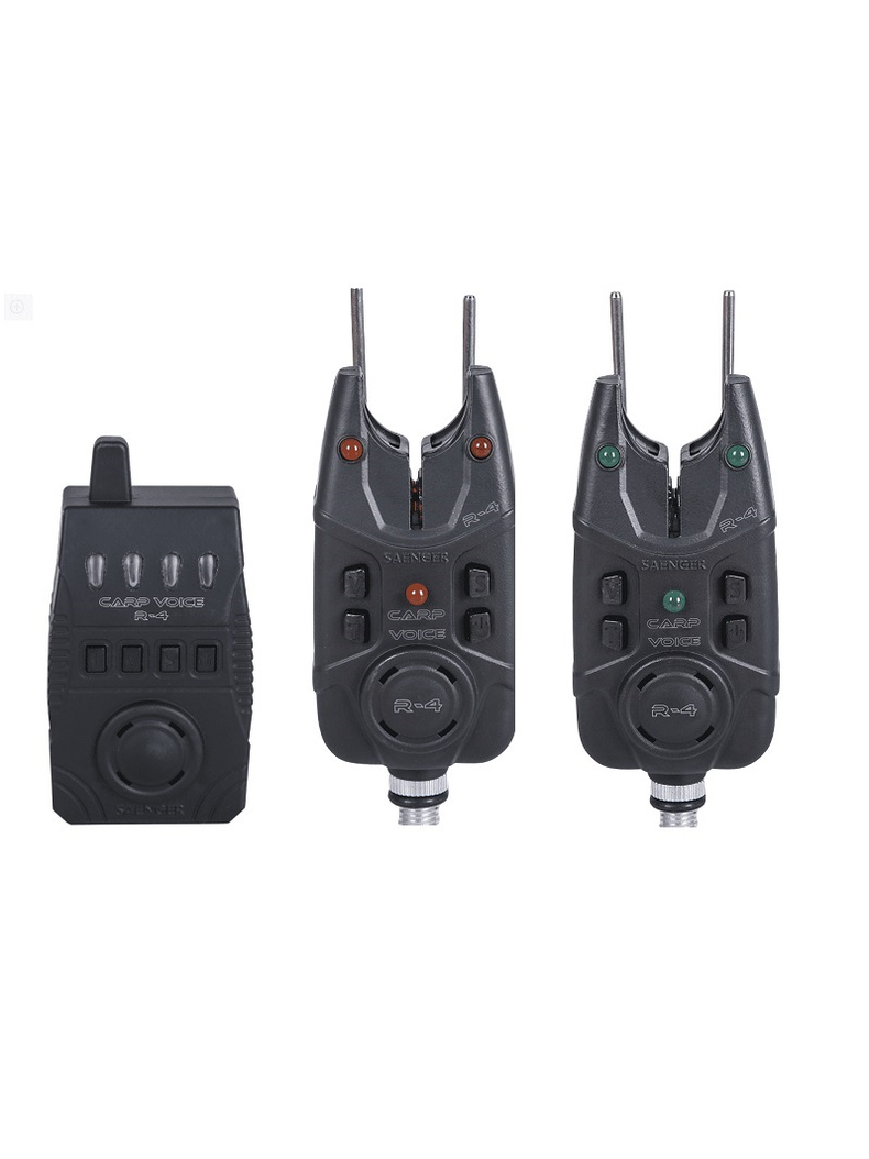 Комплекты сигнализаторов поклевки SAENGER ARP VOICE R-4 Set 2+1 (Red, Green)
