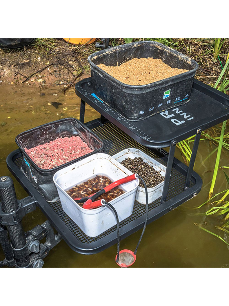 Двухъярусный столик Preston Offbox 36 Double Decker Side Tray Small, изображение 2