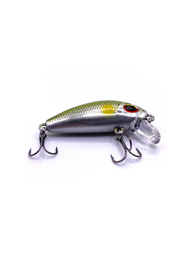 Воблер тонущий DOIYO RISU 44 Shudan - 4.4cm / 4.6g / 0.5-1.2m / GS, изображение 3 Воблер тонущий DOIYO RISU 44 Shudan - 4.4cm / 4.6g / 0.5-1.2m / GS, изображение 3