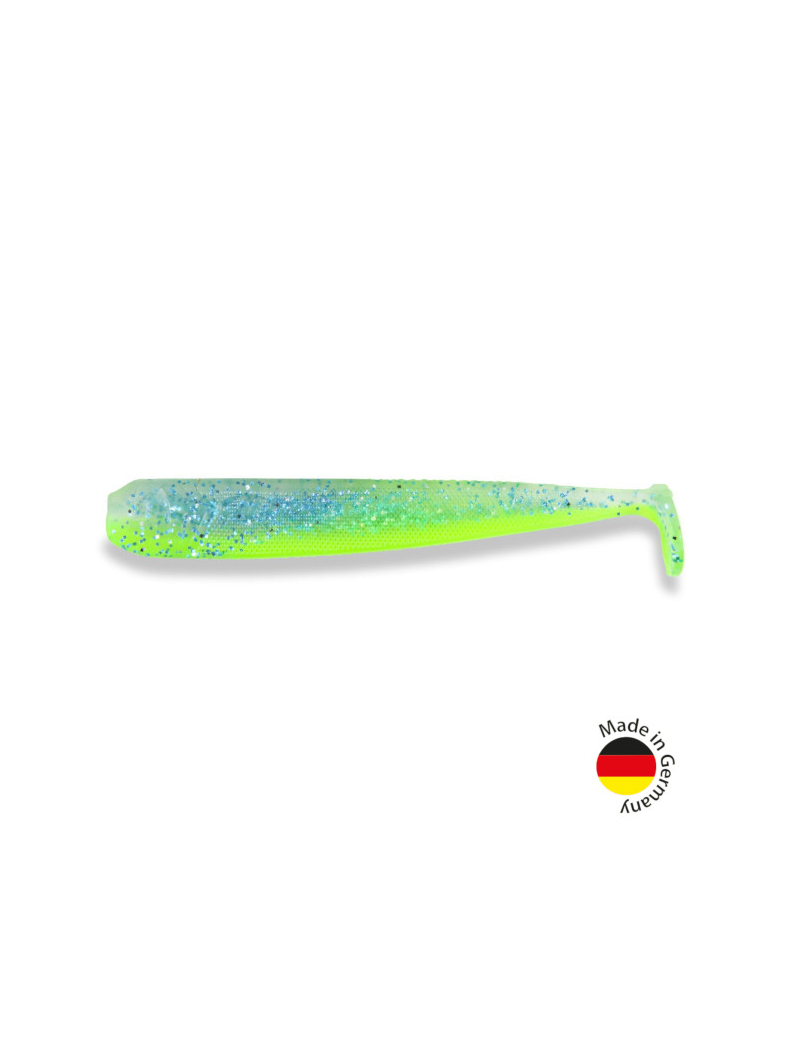 Твистер IRON CLAW Moby Softbaits LONG SHAD 2.0 UV Non Toxic / 11.5cm / Mahi Mahi