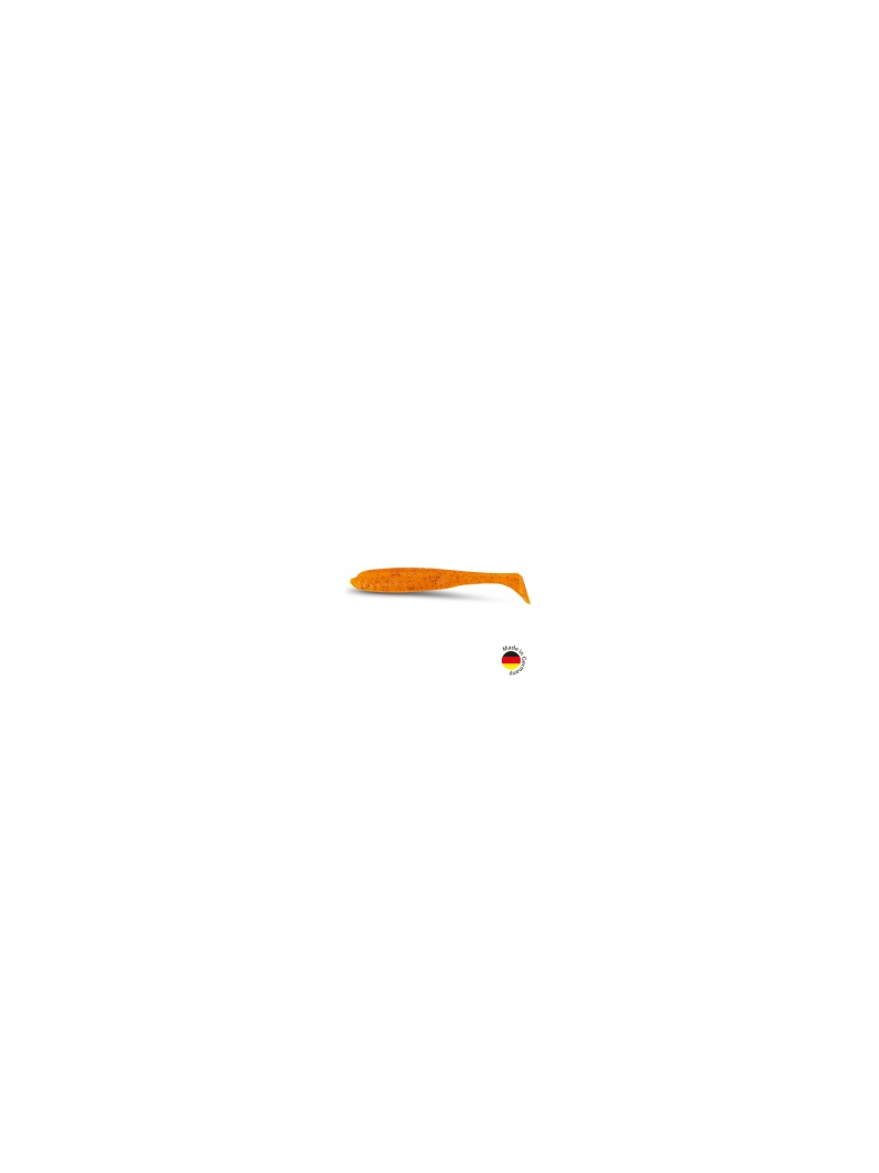 Виброхвост IRON CLAW Moby Softbaits SLIM JIM UV Non Toxic / 10cm / Dirty Carrot
