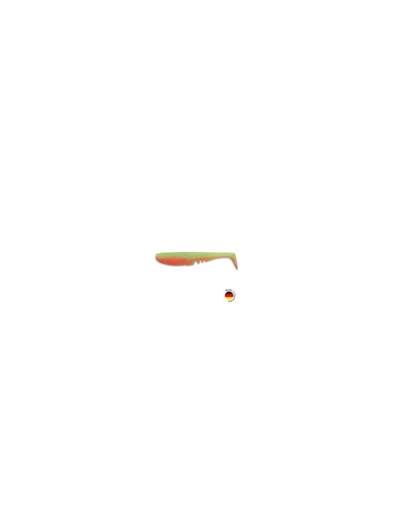 Виброхвост IRON CLAW Moby Softbaits RACKER SHAD UV Non Toxic / 12.5cm / Turtle Green
