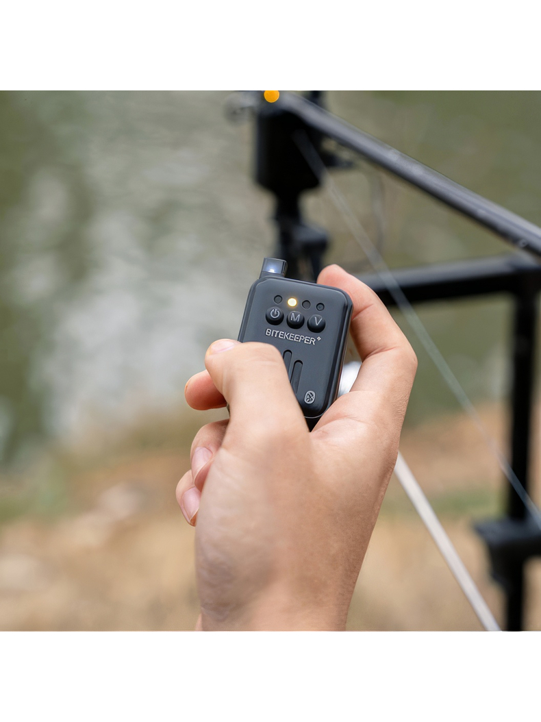 Набор электронных сигнализаторов поклевки RIPPTON BITEKEEPER Pro Smart Bite Alarm Set 3+1 с приложением для смартфона (черный), изображение 6