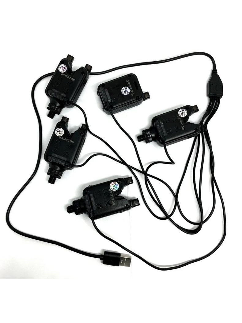 Набор электронных сигнализаторов поклевки RIPPTON BITEKEEPER Pro Smart Bite Alarm Set 4+1 с приложением для смартфона (черный), изображение 10 Набор электронных сигнализаторов поклевки RIPPTON BITEKEEPER Pro Smart Bite Alarm Set 4+1 с приложением для смартфона (черный), изображение 10