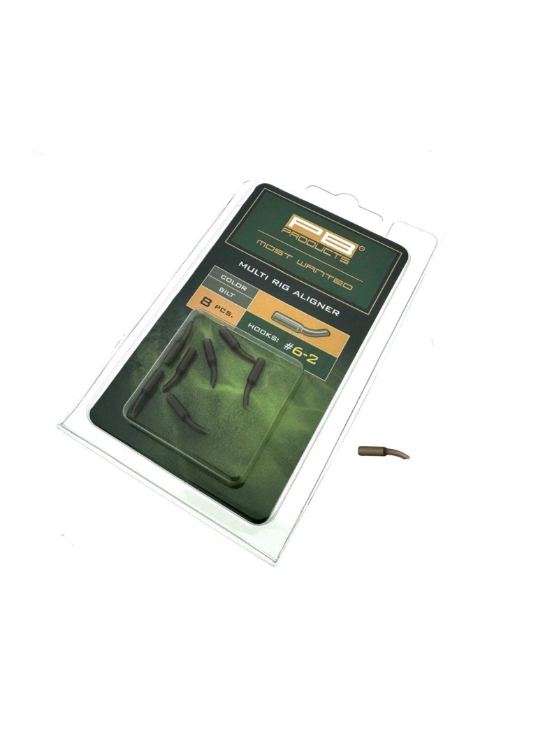 Трубка для крючка PB Products Multi Rig Aligner №6-2 - Silt / 8шт.