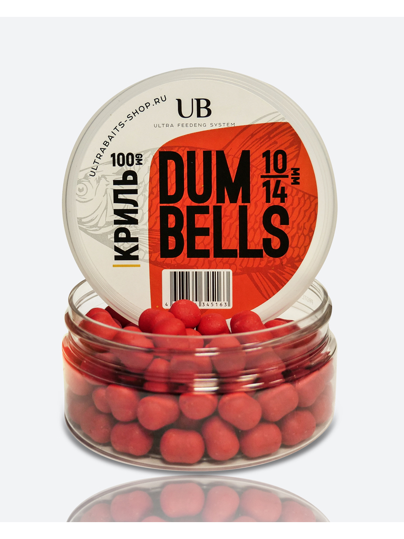 Дамбелсы насадочные тонущие ULTRABAITS CLASSIC Dumbells Krill (Криль)