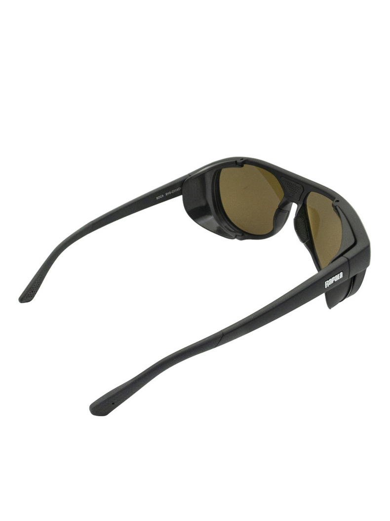 Очки RAPALA Precision Soca Matte Black Amber Green Mirror Очки RAPALA Precision Soca Matte Black Amber Green Mirror