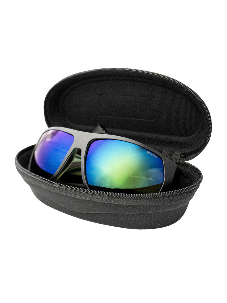 Очки RAPALA Precision Agatti Matte Emerald Green Black Amber Green Mirror, изображение 6