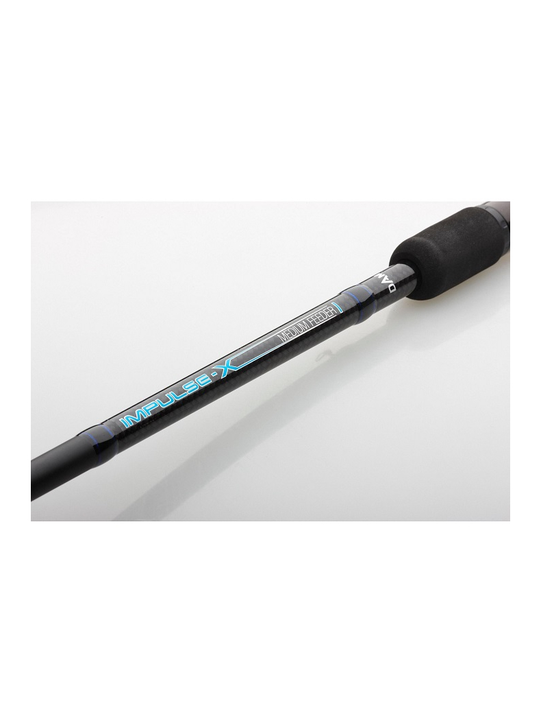 Удилища фидерные DAM IMPULSE-X Feeder 3+3 tips / 3.60 / 50-100g, изображение 2