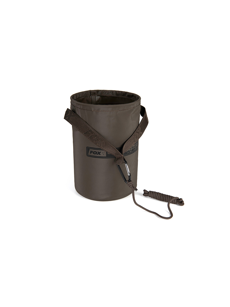 Cкладное ведро для воды из ПВХ FOX Carpmaster Water Bucket 4.5л Cкладное ведро для воды из ПВХ FOX Carpmaster Water Bucket 4.5л