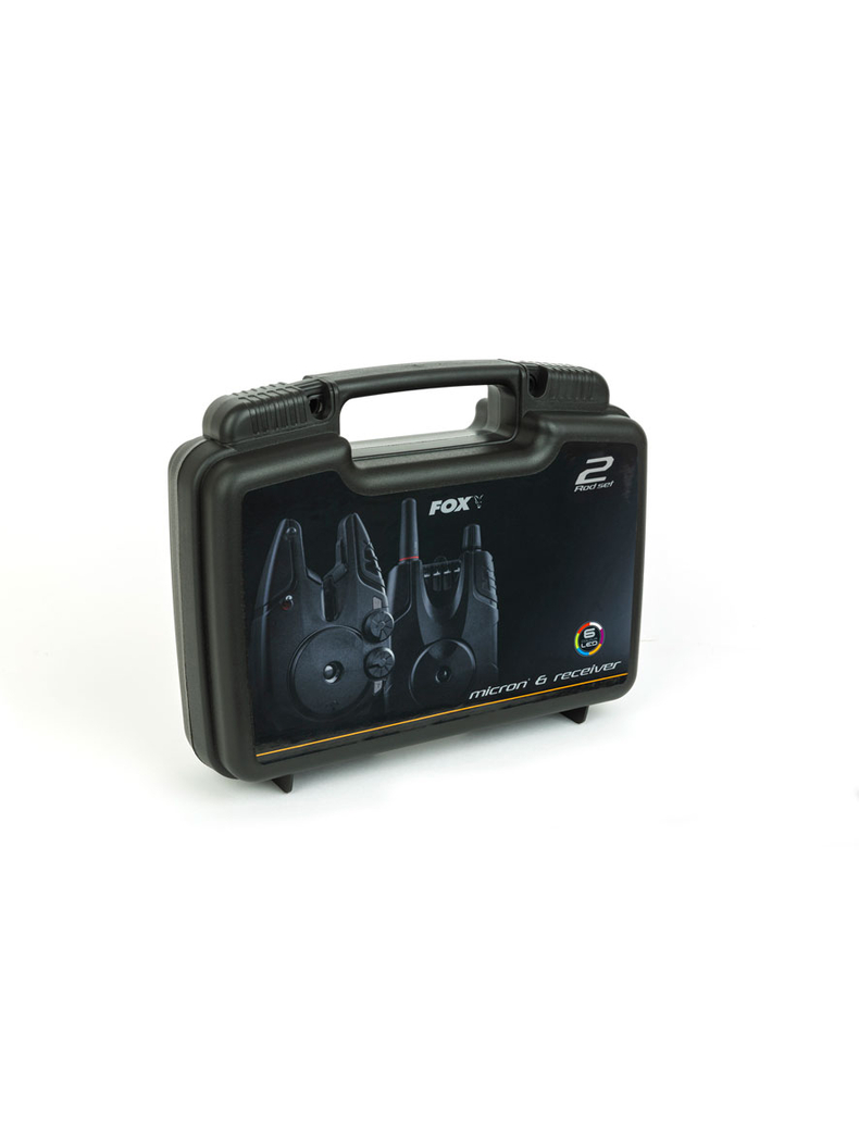 Электронный сигнализатор поклевки FOX Micron MX, Комплектация: Набор 2+1, изображение 9