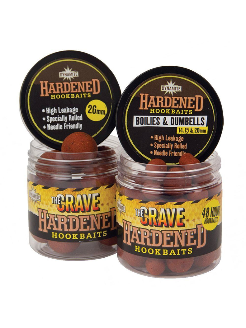 Насадочные тонущие бойлы Dynamite Baits Crave Hardened Hookbaits, Диаметр: 15 & 20 мм