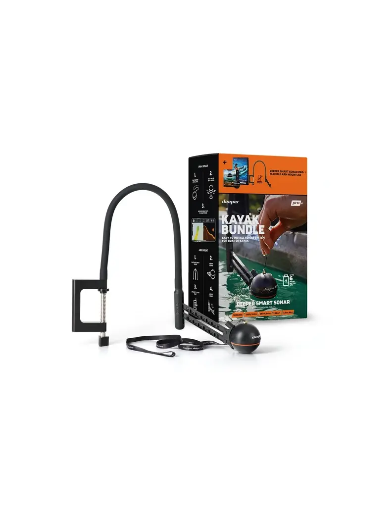 Беспроводной эхолот Deeper Smart Sonar Pro+ and Kayak Bundle