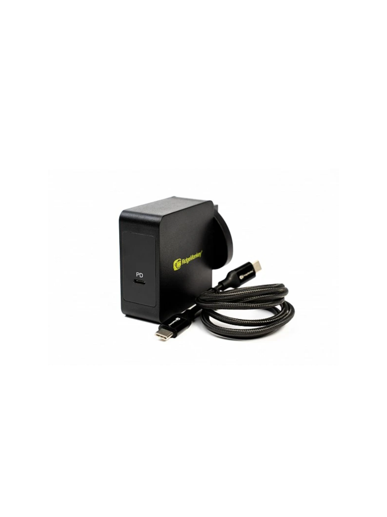 Зарядное устройство Ridge Monkey Vault 30W USB-C Power Delivery Mains Adaptor, изображение 2 Зарядное устройство Ridge Monkey Vault 30W USB-C Power Delivery Mains Adaptor, изображение 2