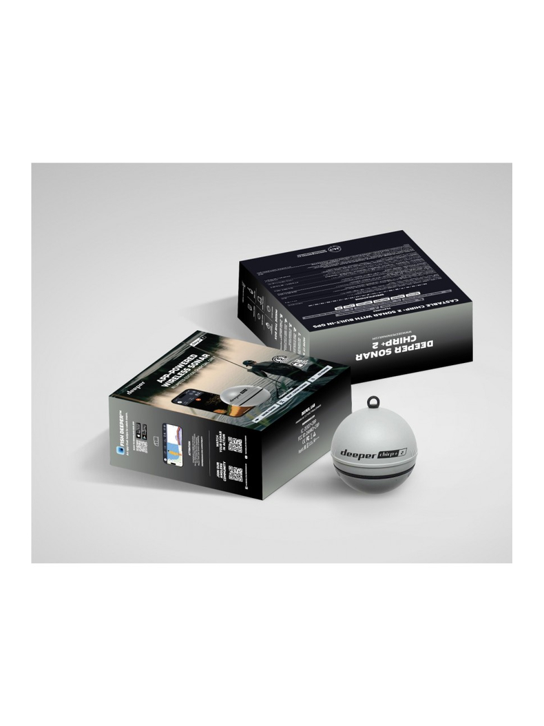 Беспроводной эхолот Deeper Smart Sonar Chirp+ 2.0 Limited Edition Arctic Grey, изображение 5