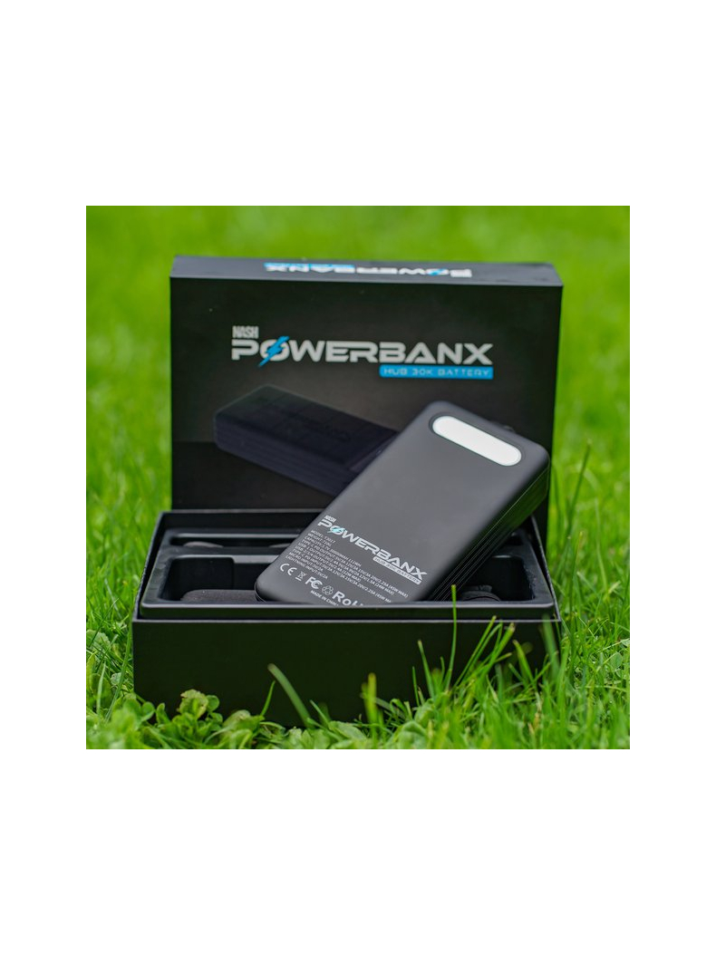 Аккумулятор внешний портативный NASH Powerbanx Hub 30K Battery, изображение 7