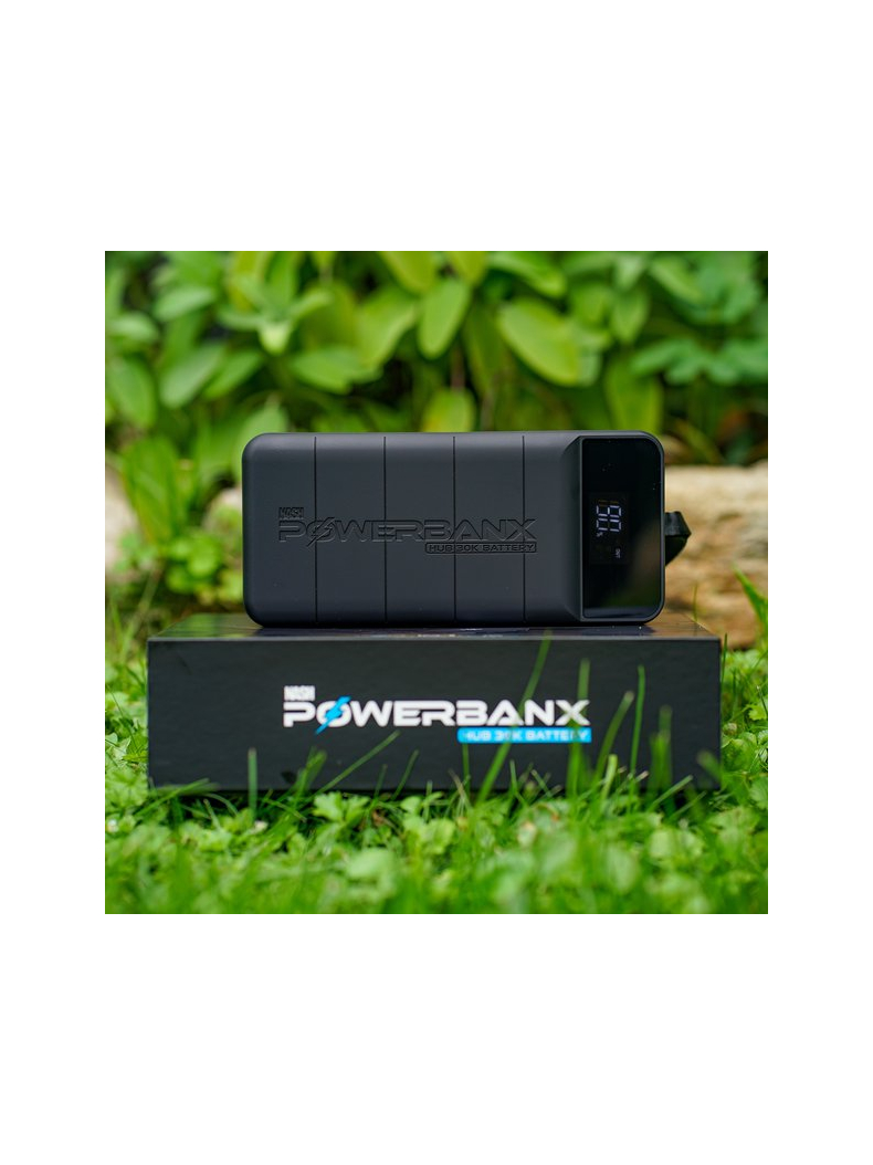 Аккумулятор внешний портативный NASH Powerbanx Hub 30K Battery, изображение 8