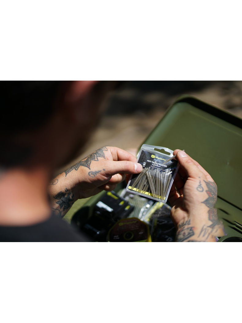 Конусы силиконовые Ridge Monkey Anti Tangle Sleeves, Размер: Long, Цвет: Weed Green, изображение 6