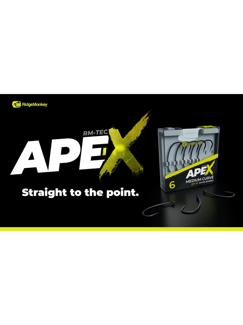 Крючки Ridge Monkey Ape-X Beaked Point Barbed, Размер крючка: № 6, изображение 2 Крючки Ridge Monkey Ape-X Beaked Point Barbed, Размер крючка: № 6, изображение 2