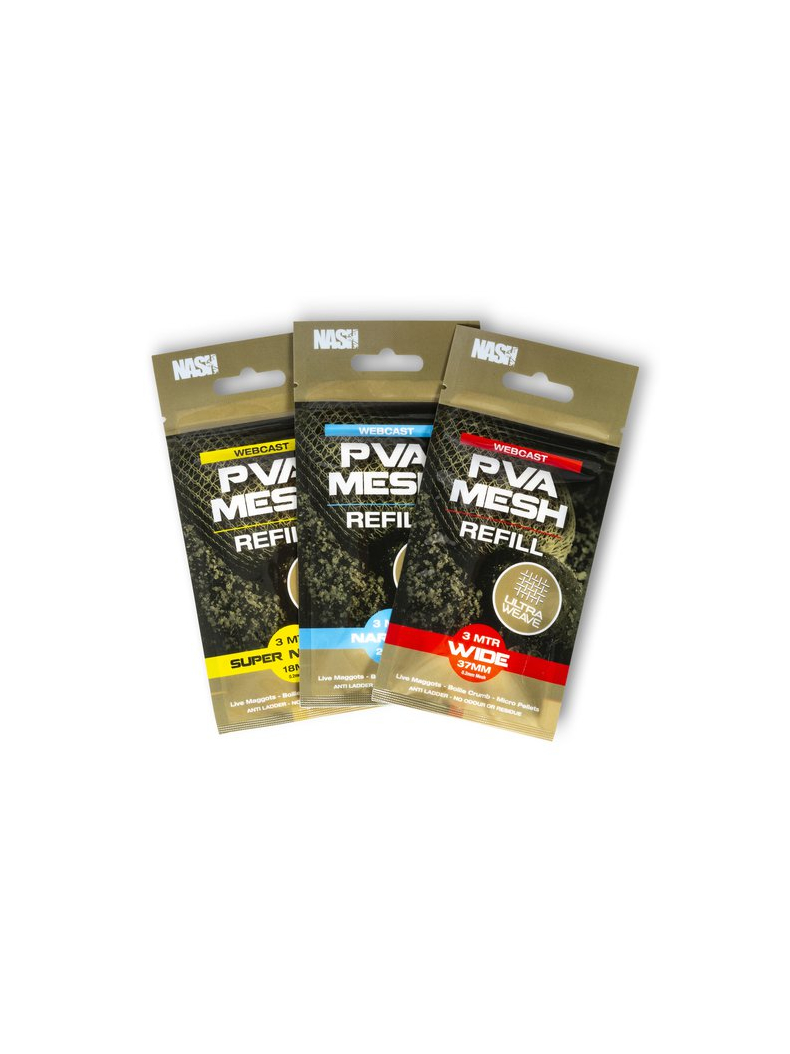 Запасная сетка для ПВА системы NASH Webcast Ultra Weave Refill, Диаметр: 37 мм, изображение 3