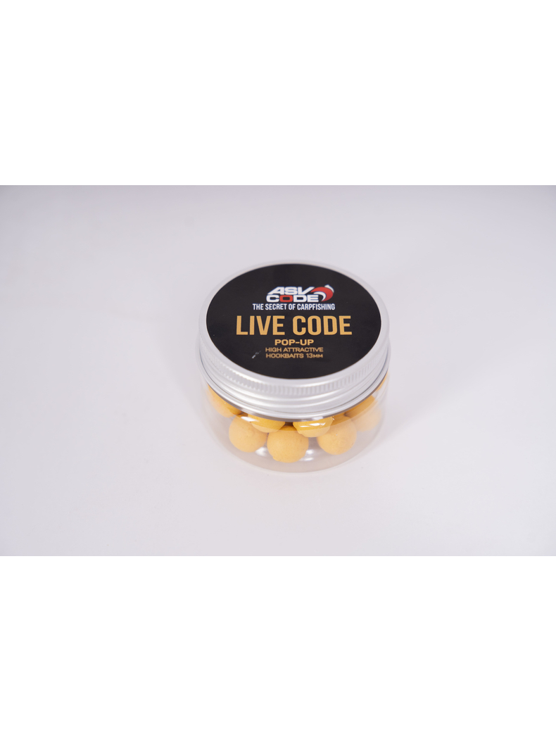 Плавающие бойлы ASV CODE Pop-Up Live Code (Лайвкод), Диаметр: 13 мм, изображение 3