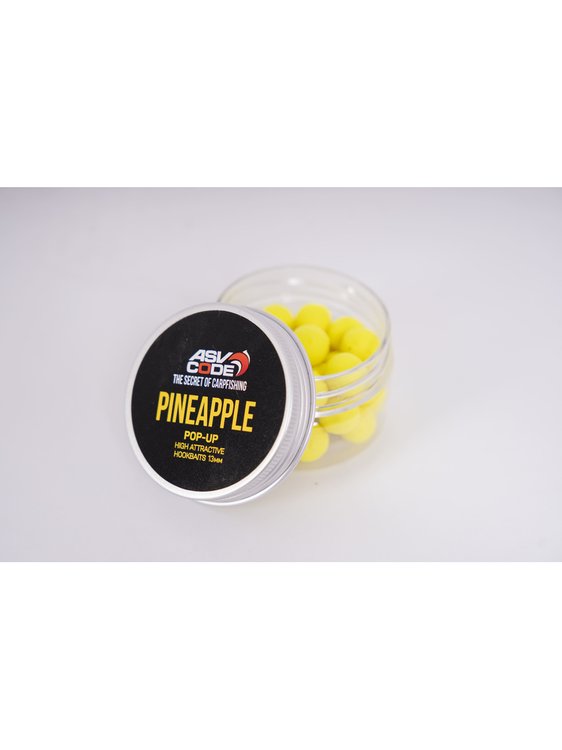 Плавающие бойлы ASV-CODE Pop-Up Pineapple (Ананас), Диаметр: 13 мм, изображение 5 Плавающие бойлы ASV-CODE Pop-Up Pineapple (Ананас), Диаметр: 13 мм, изображение 5