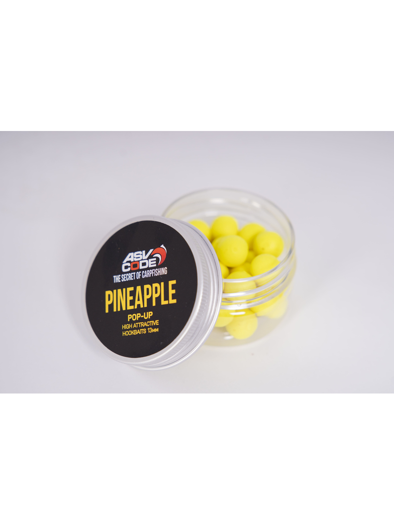 Плавающие бойлы ASV-CODE Pop-Up Pineapple (Ананас), Диаметр: 13 мм, изображение 6 Плавающие бойлы ASV-CODE Pop-Up Pineapple (Ананас), Диаметр: 13 мм, изображение 6