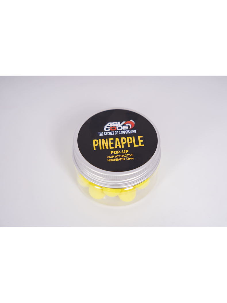 Плавающие бойлы ASV-CODE Pop-Up Pineapple (Ананас), Диаметр: 13 мм, изображение 2 Плавающие бойлы ASV-CODE Pop-Up Pineapple (Ананас), Диаметр: 13 мм, изображение 2