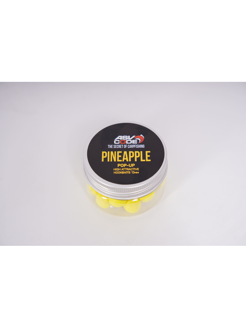 Плавающие бойлы ASV-CODE Pop-Up Pineapple (Ананас), Диаметр: 13 мм, изображение 3 Плавающие бойлы ASV-CODE Pop-Up Pineapple (Ананас), Диаметр: 13 мм, изображение 3