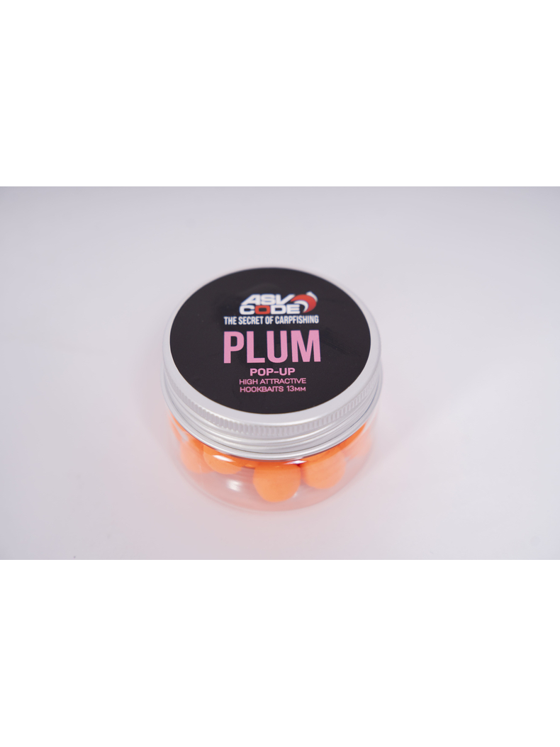Плавающие бойлы ASV-CODE Pop-Up Plum (Слива), Диаметр: 13 мм, изображение 5