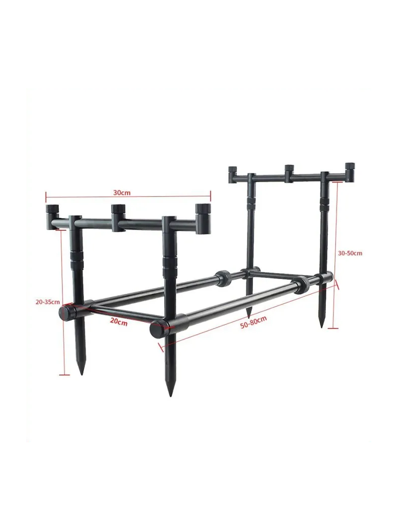 Род-под для трех удилищ HIRISI Fishing Rod Holder RP140, изображение 4